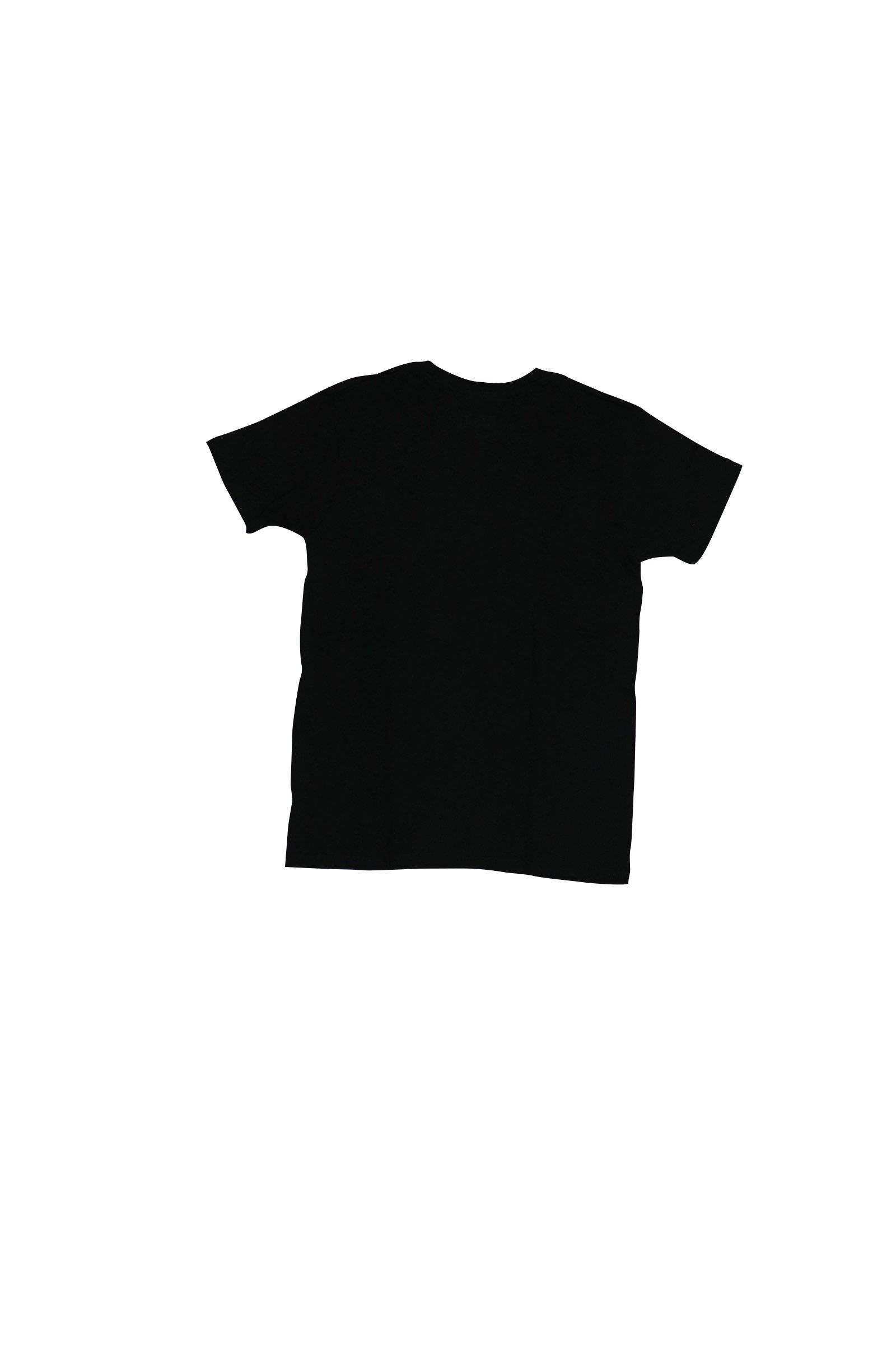T-shirt nera con scritta fucsia - Wolli®