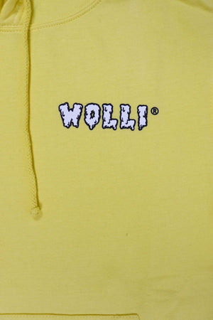 Felpa cappuccio giallino chiaro - Wolli®