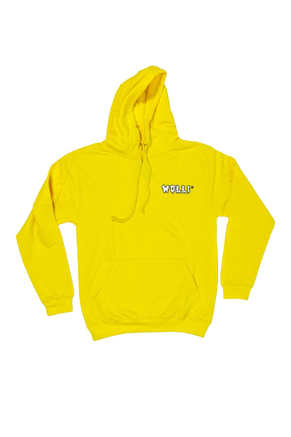 Felpa cappuccio giallo vivo - Wolli®