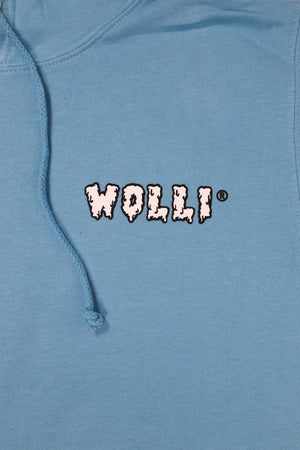 Felpa cappuccio azzurro chiaro - Wolli®