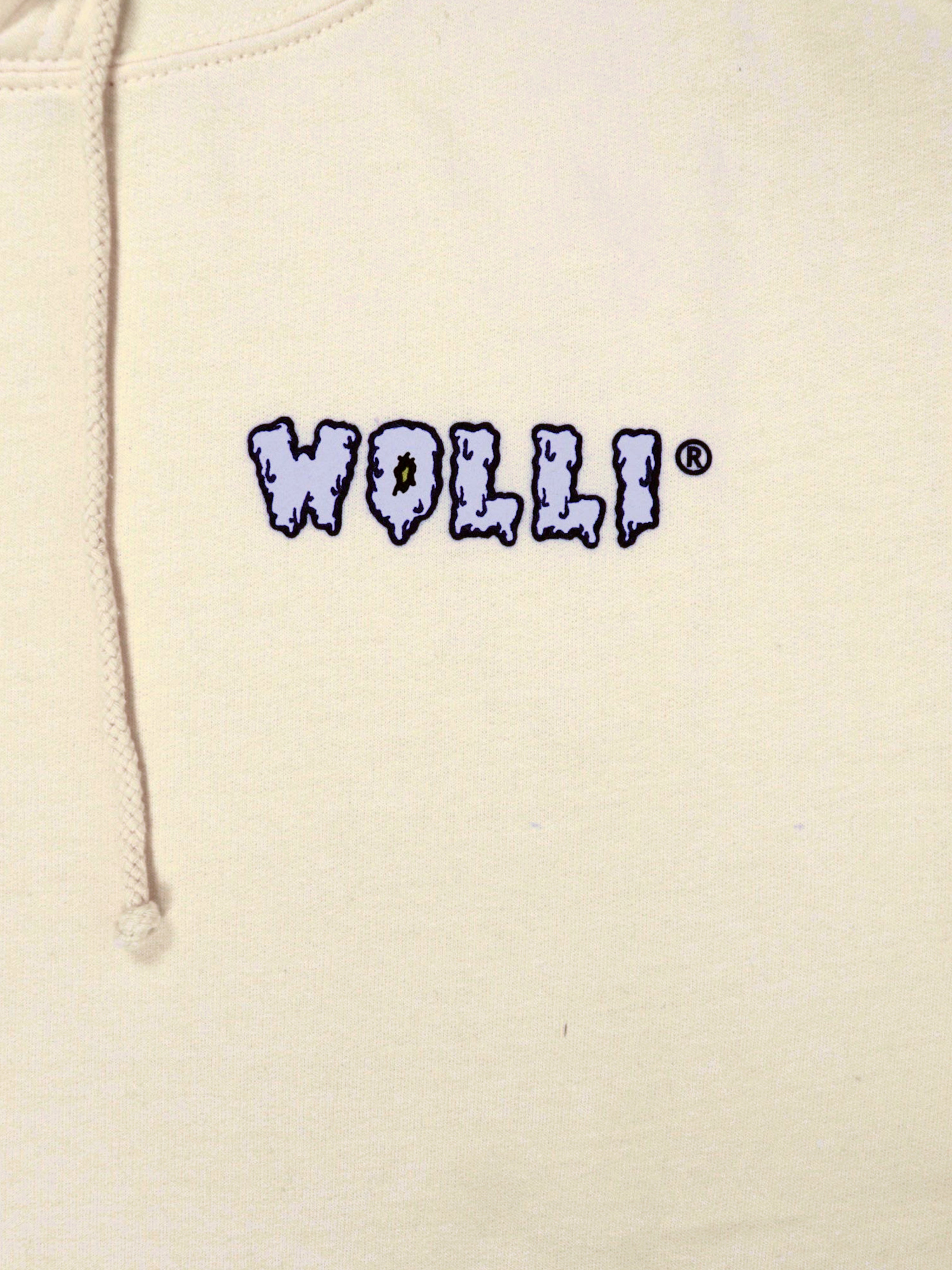 Felpa cappuccio panna - Wolli®