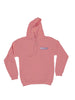 Felpa cappuccio rosa antico vivo - Wolli®