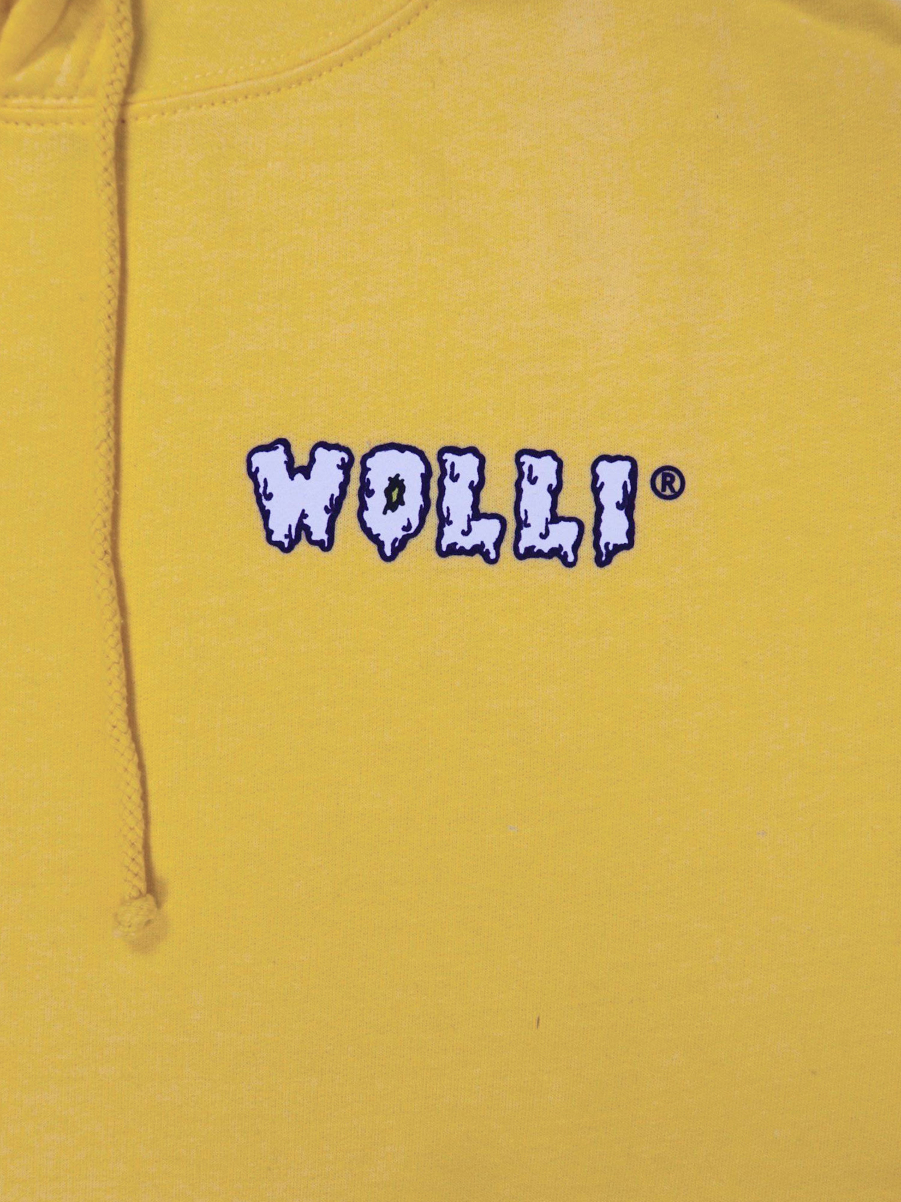 Felpa cappuccio senape - Wolli®