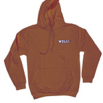 Felpa cappuccio mattone - Wolli®