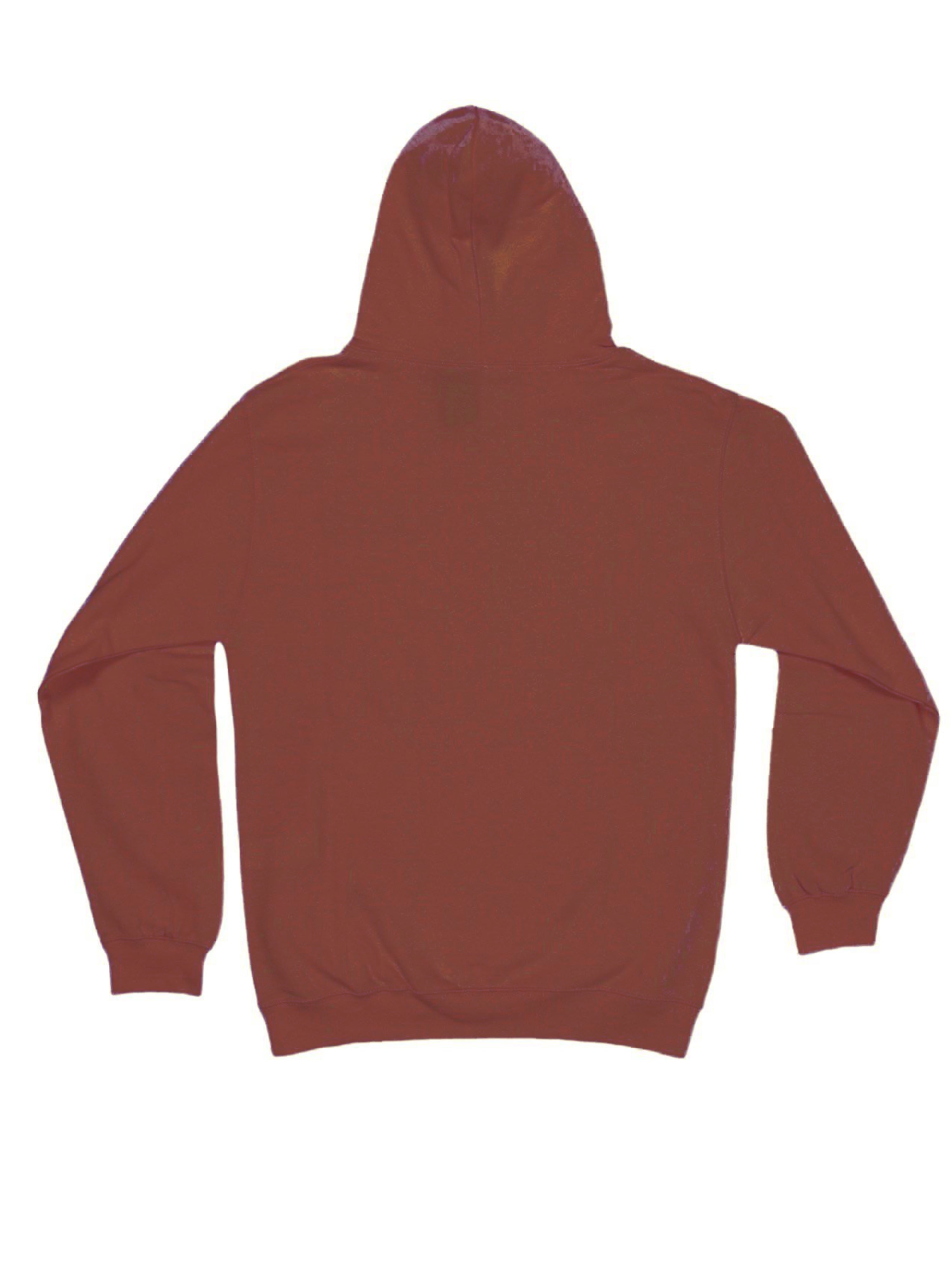 Felpa cappuccio mattone - Wolli®